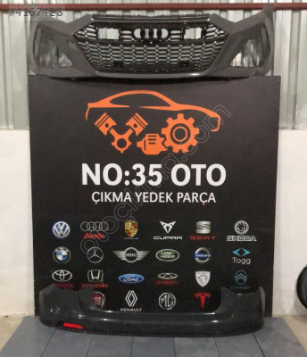 81A807385 AUDİ Q2 S-LİNE ARKA TAMPON 2016-2021