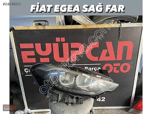 Orjinal LED Sağ Ön Far Fiat Egea - Eyupcan Oto Çıkma Par