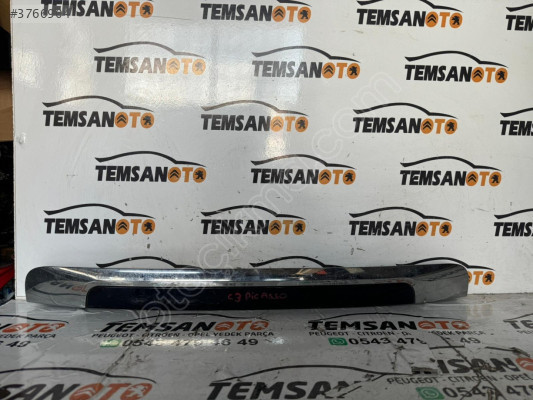 CİTROEN C3 PİCASSO PLAKA ÇITASI ÇIKMA ORJİNAL TEMSAN OTO
