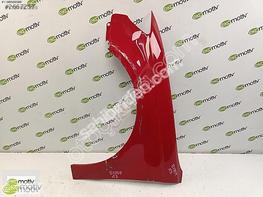 2012 - 2015 Audi A3 Sol Ön Çamurluk 8V0821105L