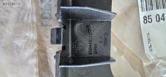 Clio 5-V Arka Tampon Braketi Takım 2020-> 850427699R
