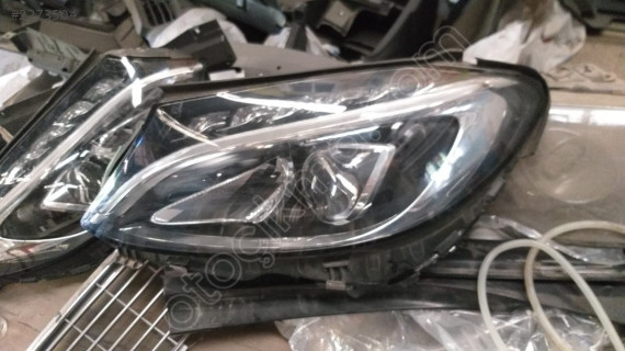 MERCEDES C SERISI W205 ORJİNAL ÇIKMA SOL FAR OTO MEHMET