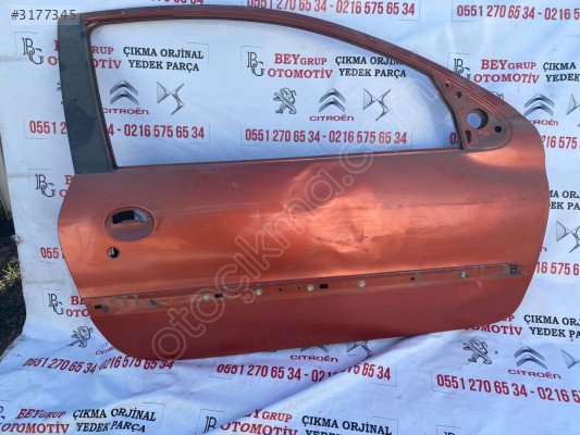 PEUGEOT 206 SOL ÖN KAPI ORİJİNAL ÇIKMA YEDEP PARÇA