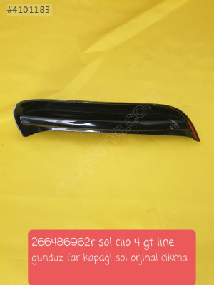 266486962r Renault clio 4 gt line sol gündüz far kapagi cikma