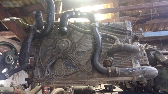 Opel combo c 1.7 radyatör takım set