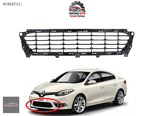 FLUENCE ÖN TAMPON IZGARASI PANJURU YM 2013+ 622541859R