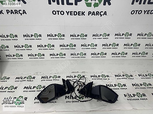 SKODA SUPERB 15/19 9PİN KATLANIR AYDINLATMALI SAĞ SOL AYNA