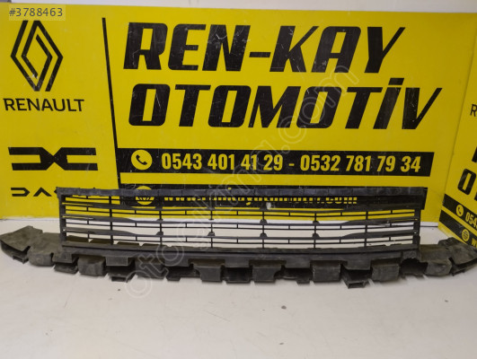 622540015R RENAULT FLUENCE 2012 ÖN TAMPON IZGARASI ORJ ÇIKMA