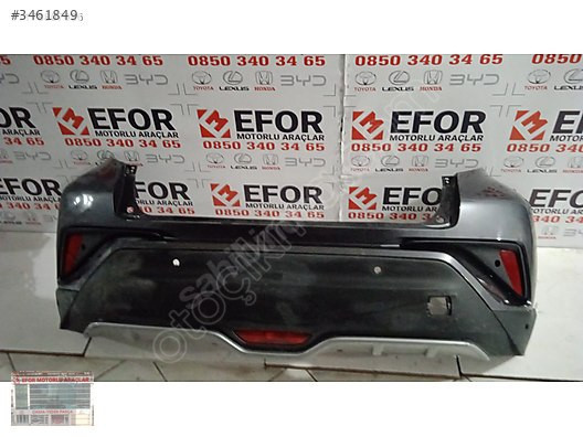 TOYOTA CHR ARKA TAMPON DOLU ORJİNAL ÇIKMA YEDEK PARÇA 16-23