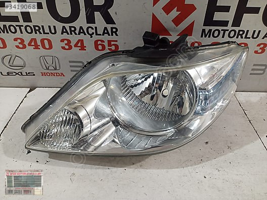 HONDA CİTY SOL FAR ÇIKMA ORİJİNAL PARÇA 2009-2011