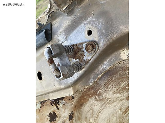 MERCEDES W126 ORJ. KAPUT KİLİDİ KOMPLE SET ÇIKMA TEMİZ
