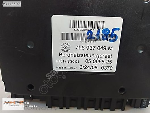 WV TUAREG KONFOR BEYNİ 7L6937049M