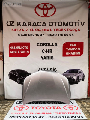 2020-2025 TOYOTA COROLLA ÇIKMA ORJINAL KAPUT