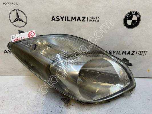 TOYOTA YARİS SAĞ FAR ORJİNAL 2009-2011 OEM:811300D330
