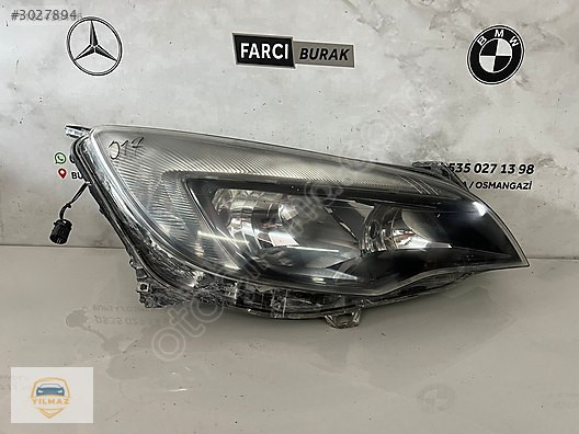 OPEL ASTRA J SAĞ HALOJEN FAR ORJİNAL
