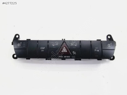 W164 Flaşör ESP DSR Koltuk Isıtma Sensör Düğmesi A1648709910