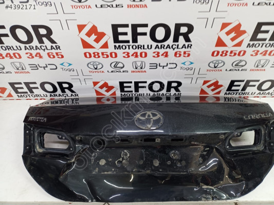 TOYOTA COROLLA ORJİNAL ÇIKMA BAGAJ KAPAK 13-18