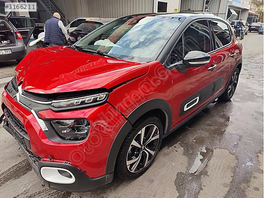 2023 Citroen C3 OTOMATİK HURDA BELGELİ PARÇA AMAÇLI