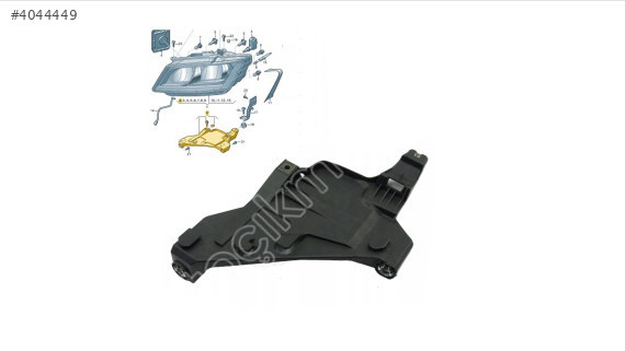 8R0941453A FAR ALT TABLA BRAKETİ L Q5 2013