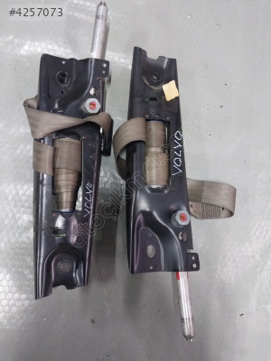 VOLVO S80 2008 ÇIKMA ORİJİNAL (TAMİRLİ) EMNİYET KEMERLERİ