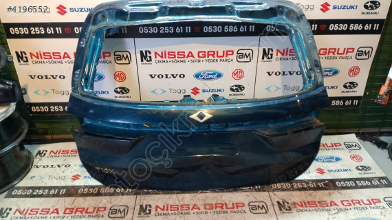 TOGG T10X BAGAJ KAPAĞI ORJİNAL ÇIKMA YEDEK PARÇA