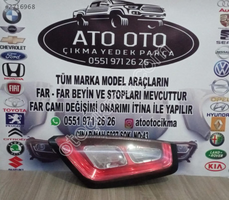 FİAT PUNTO ORJİNAL ÇIKMA SAĞ STOP
