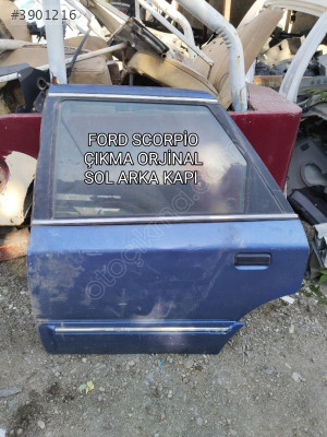 FORD SCORPİO ÇIKMA ORJİNAL DOLU SOL ARKA KAPI 1990-1992