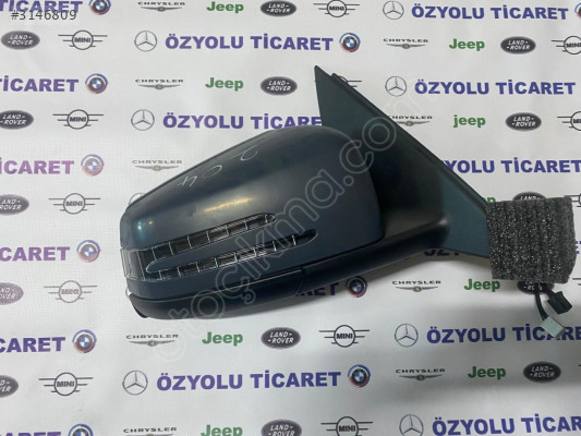 MERCEDES W204 C Sağ Katlanır Komple Ayna