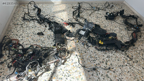 2017 MERCEDES W205 C 200D KOMPLE İÇ TESİSAT