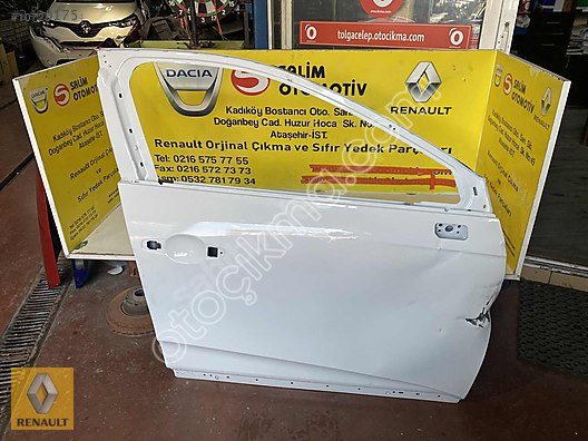 RENAULT CLIO 5 ÇIKMA ORJİNAL SAĞ ÖN KAPI VE DİĞER PAR