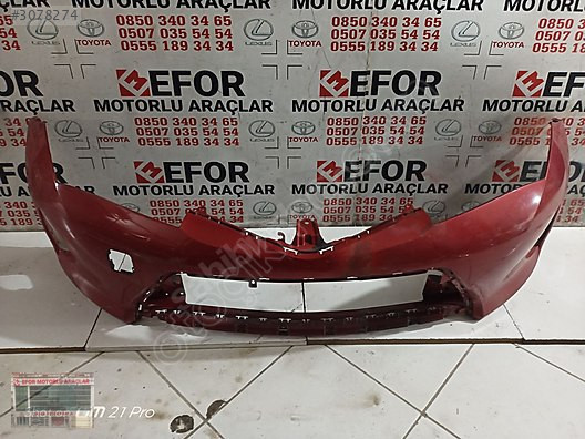 TOYOTA AURİS ÖN TAMPON ÇIKMA ORİJİNAL PARÇA 2013-2015