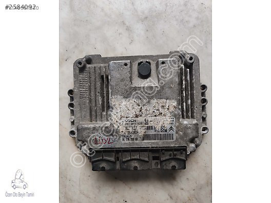 Peugeot 206 1.6 Motor Beyni 9659823980 - 0281011628 - EDC16C