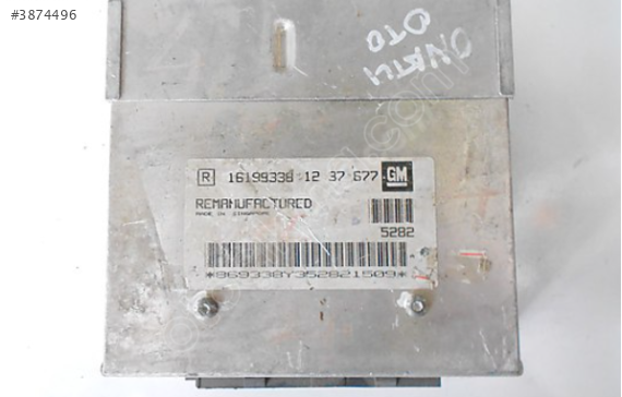 OPEL KADETT E ORIJINAL GM MOTOR BEYNİ - 16199338