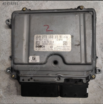 2009 W219 MERCEDES CLS 550 MOTOR BEYNİ A2731531291 0261209379 ME9