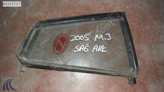 MAZDA 3 2005 ÇIKMA SAĞ ARKA KELEBEK CAMI