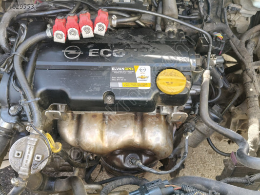 Opel Corsa D 1.2 16 V Çıkma Orjinal Çalışır Durumda Motor - GM