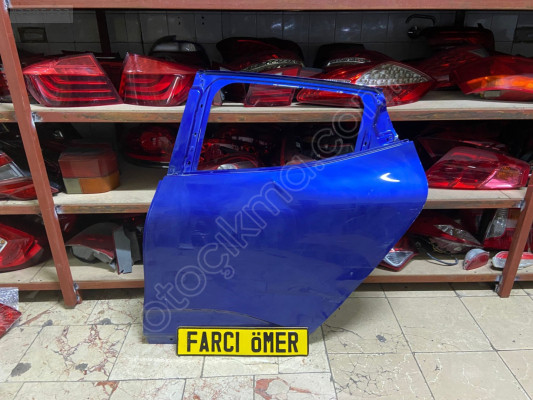 CLIO 5 SOL ARKA KAPI ORJINAL TEMİZ