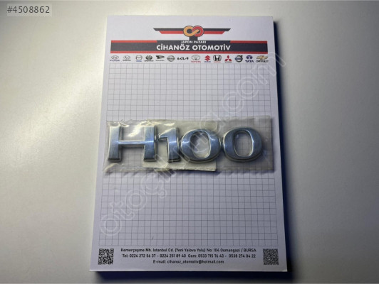 HYUNDAİ H100 KROM ARMA YAZI