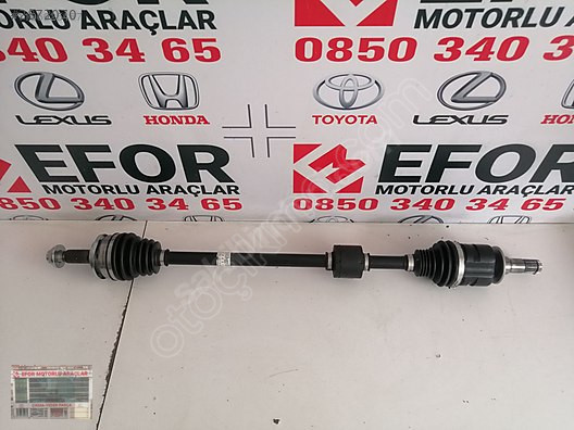 TOYOTA AURİS 1.6 SAĞ AKS ÇIKMA ORJİNAL PARÇA 2013-2018