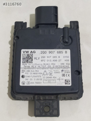 SKODA KODİAQ RADAR SENSÖRÜ ARKA SOL 2Q0907685B