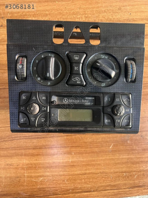 MERCEDES W124 KLİMA KONTROL PANELİ KOMPLE