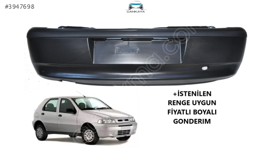 FAİT PALİO 2002/2003/2004/2005 ARKA TAMPON SIFIR