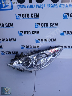 OTO CEM'DEN ÇIKMA PEUGEOT 307 SOL FAR SIFIR ORİJİNAL (2006-2007)
