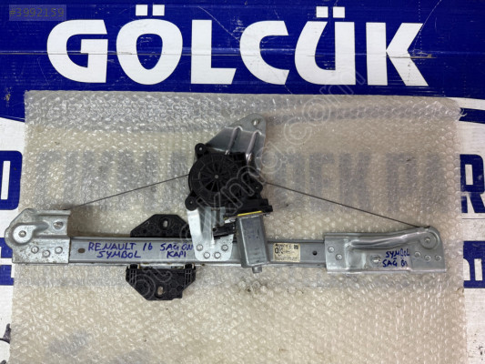 807209299R Renault Symbol Sağ Ön Kapı Cam Motoru/Krikosu ORJİNAL