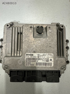 0281011863 PEUGEOT 307 EDC16C34 ÇIKMA MOTOR BEYNİ