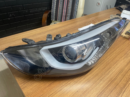 Hundai Elantra 14-18 model orijinal çıkma ledli sol far