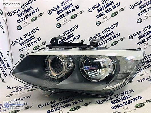 BMW 3 SERİSİ E92 COUPE LCİ SOL FAR ORJ ÇIKMA 2009-12 7239927