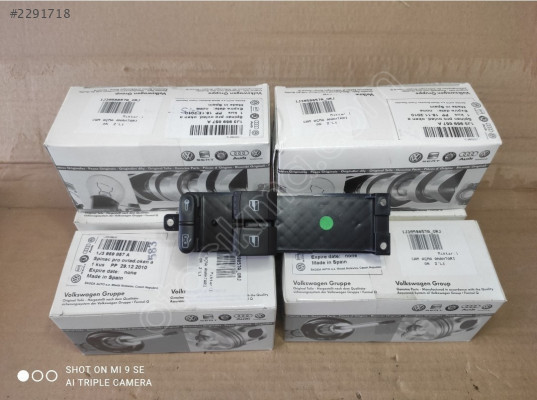 Orjinal SIFIR Fabia ve Octavia cam düğmesi