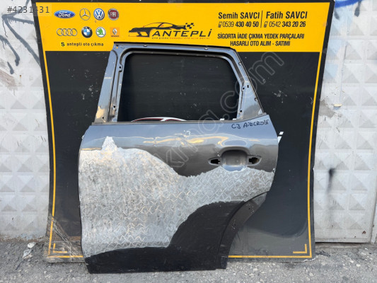 CİTROEN C3 AİRCROSS SOL ARKA KAPI ÇIKMA ORİJİNAL