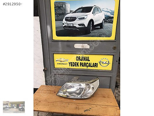 Chevrolet aveo hb çıkma sol ön far ORJİNAL OTO OPEL